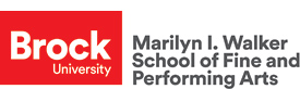 Brock University, Marilyn I. Walker School of Fine and Performing Arts logo