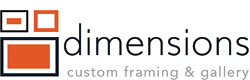 Dimensions Custom Framing & Gallery logo