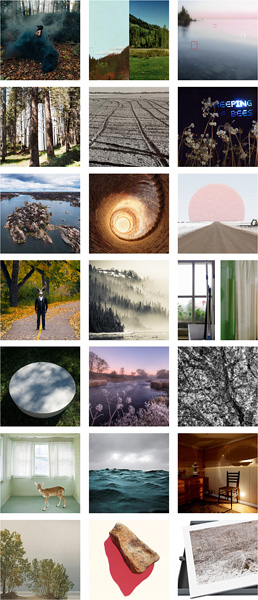 Art grid, 21 pieces featured in exhibition and art auction